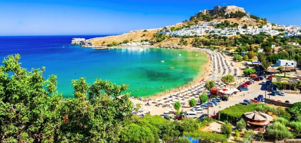 Car rental Rhodes in Lindos