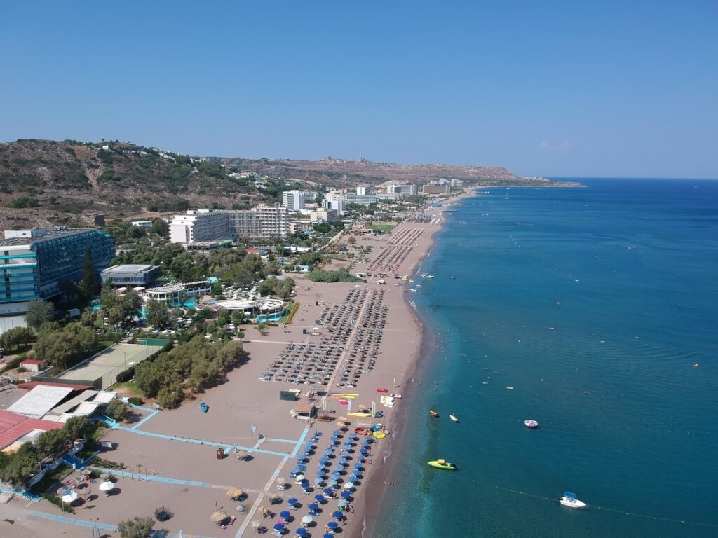 Car rental in Rhodes, Faliraki